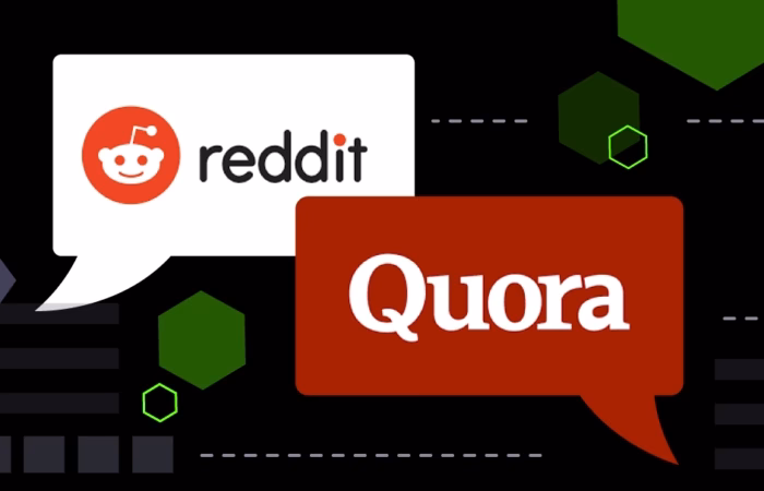 Quora and Reddit